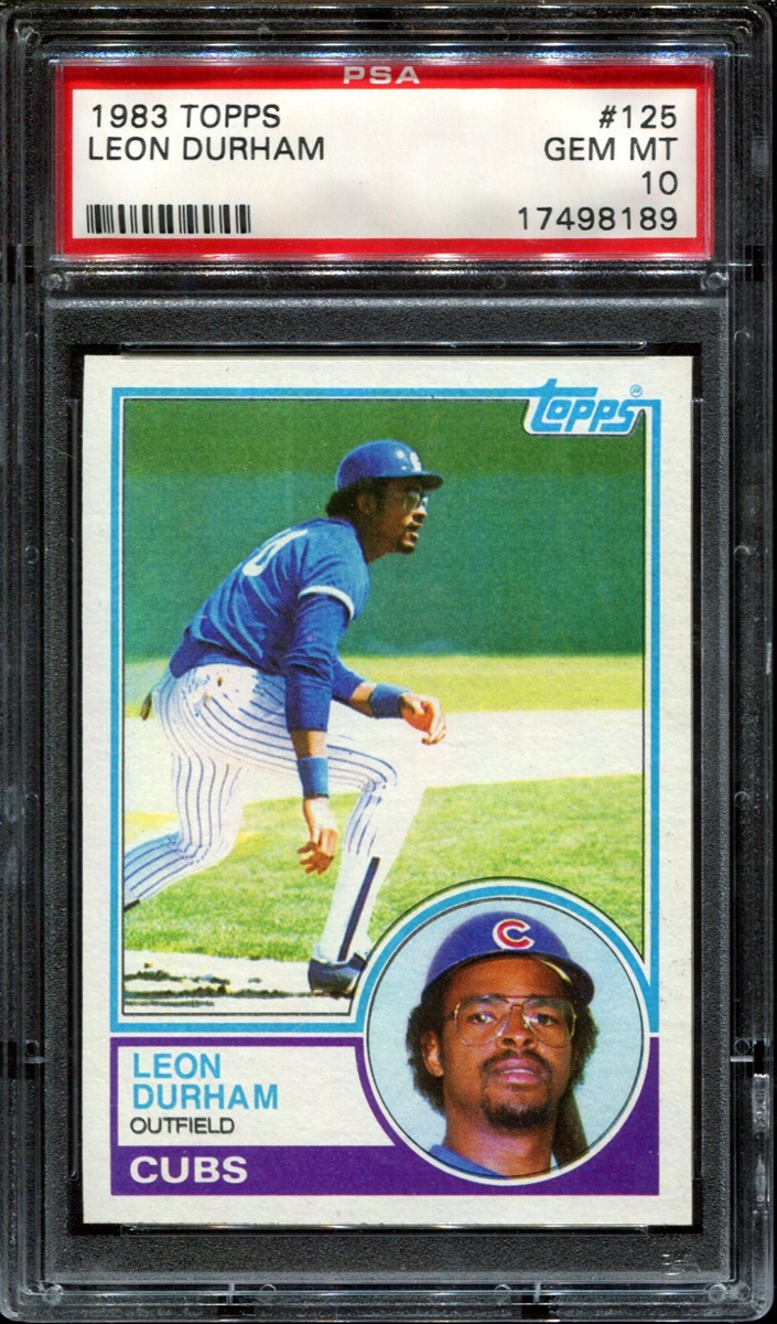 Baseball 1983 Topps Chicago Cubs 83 Cubs Set Image Gallery